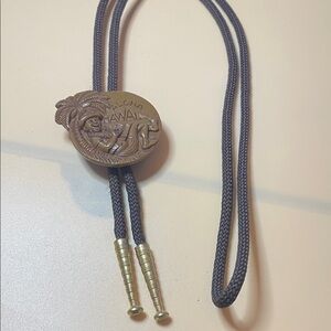 Coco Joe’s - Made in Hawaii - Brown and Gold Bolo Tie